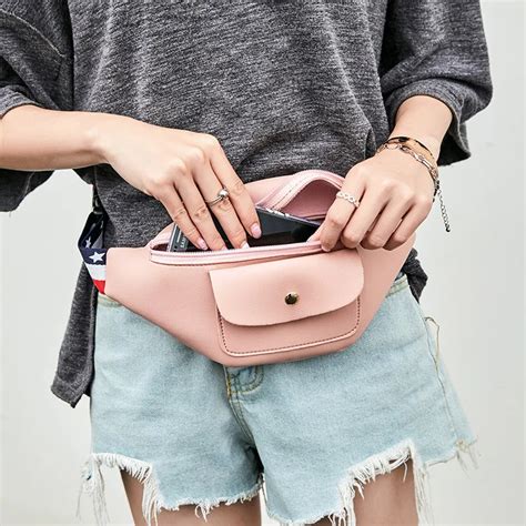 designer waist bag for girls.